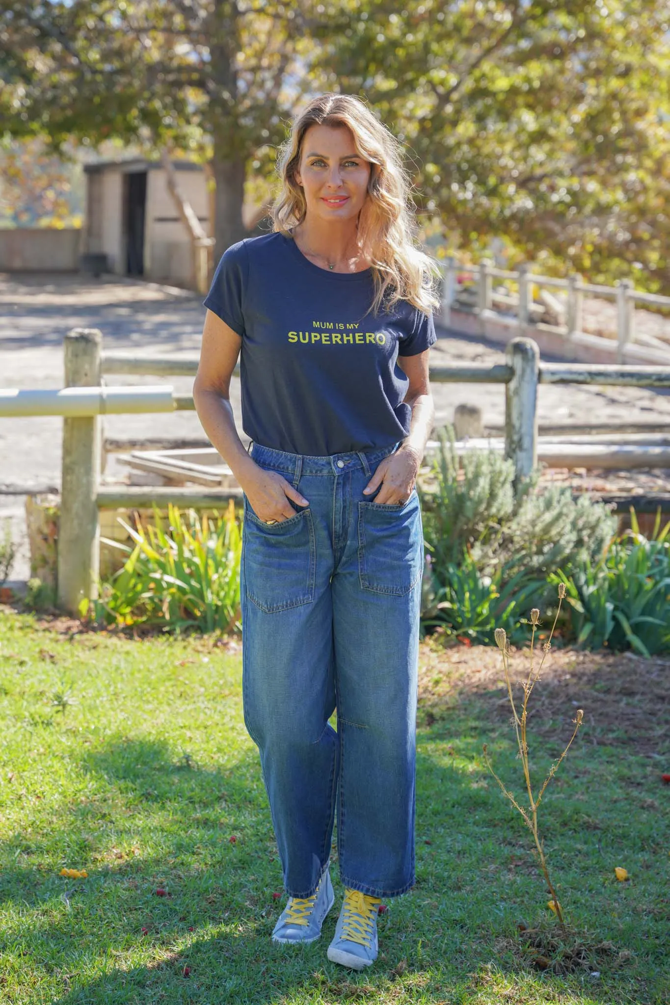 Super Hero Mum Tee