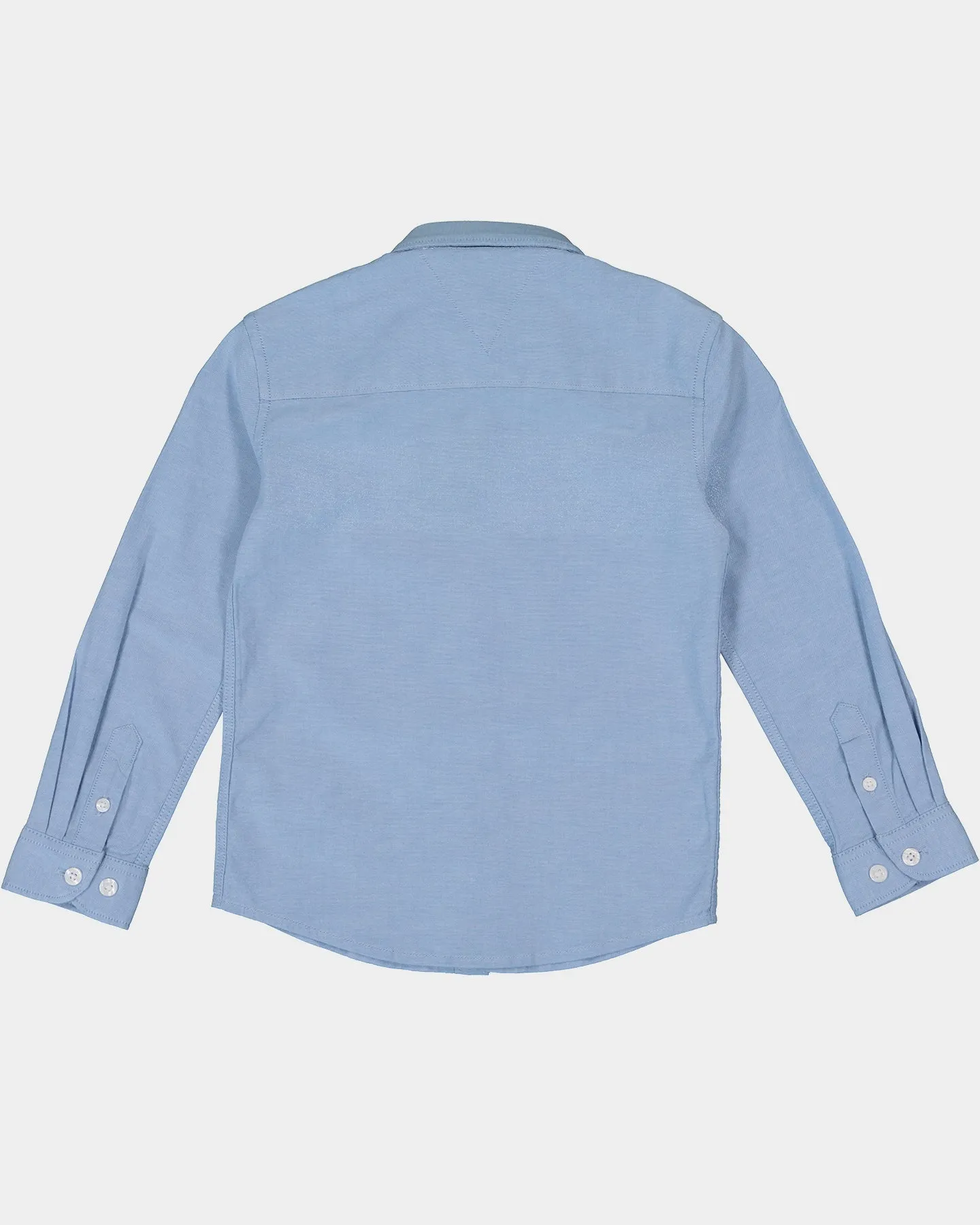Tommy Hilfiger Kid's Stretch Oxford Shirt Long Sleeve Calm Blue