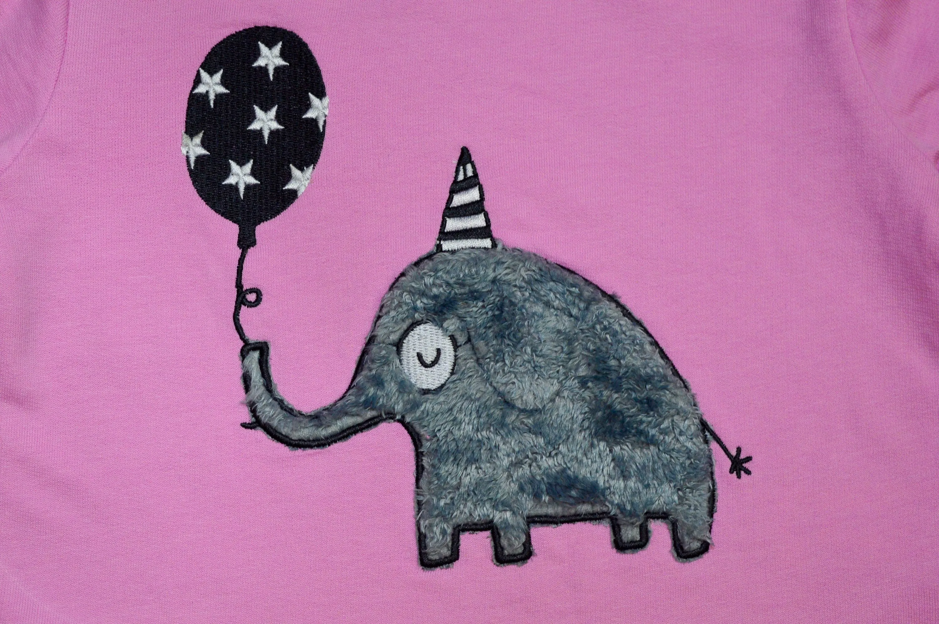 Winter Sweatshirt Combo - Elephant, Kitty and Pom Pom
