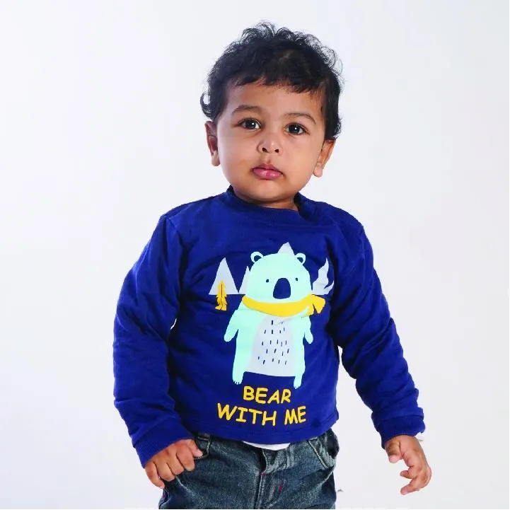 Winter Sweatshirt Combo - Star, Whale and Bear