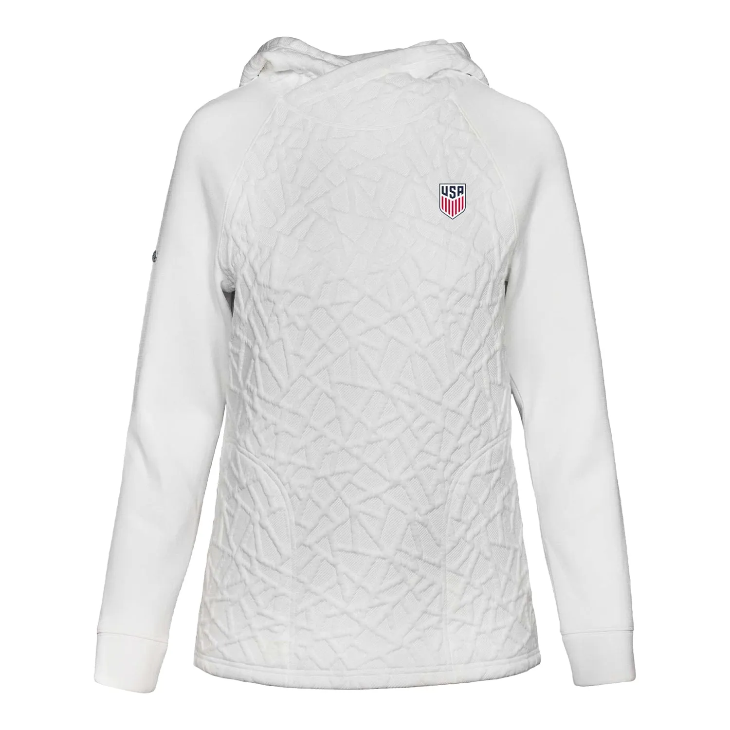 Women's Levelwear USMNT Kenzie White Hoodie